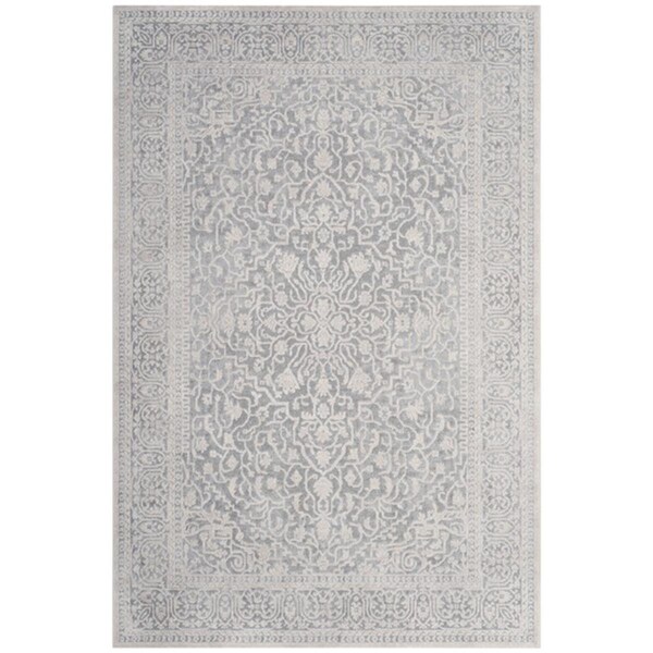 Safavieh Reflection Medium Rectangle Area Rug Light Grey & Cream - 5 ft.-1 in. x 7 ft.-6 in. RFT670C-5 - main